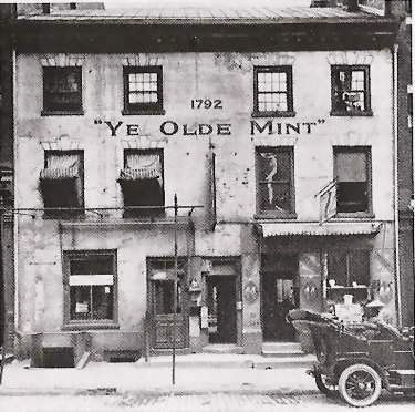Philadelphia Mint First Building (1792–1833)